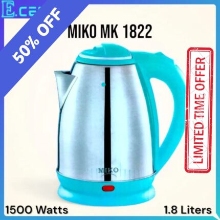 Miko MK 1822 – Electric Kettle – 1.8 Liters