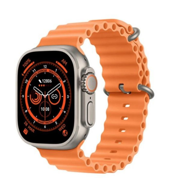 Z66 Ultra Series 8 Smart Watch- Orange Color